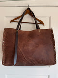 "Rancher" Leather Tote (Large)