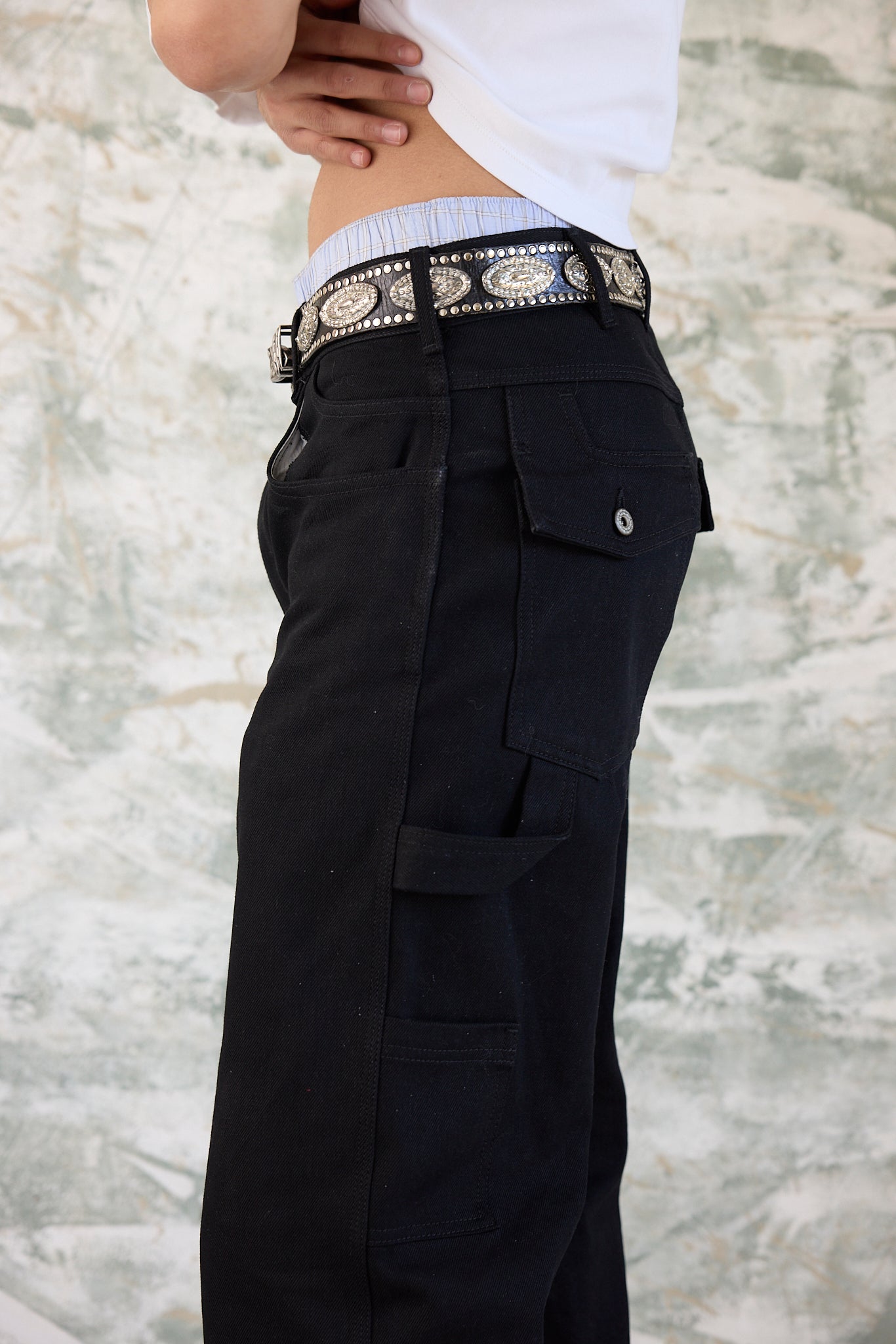 "Sidewinder" - Black Cone Denim