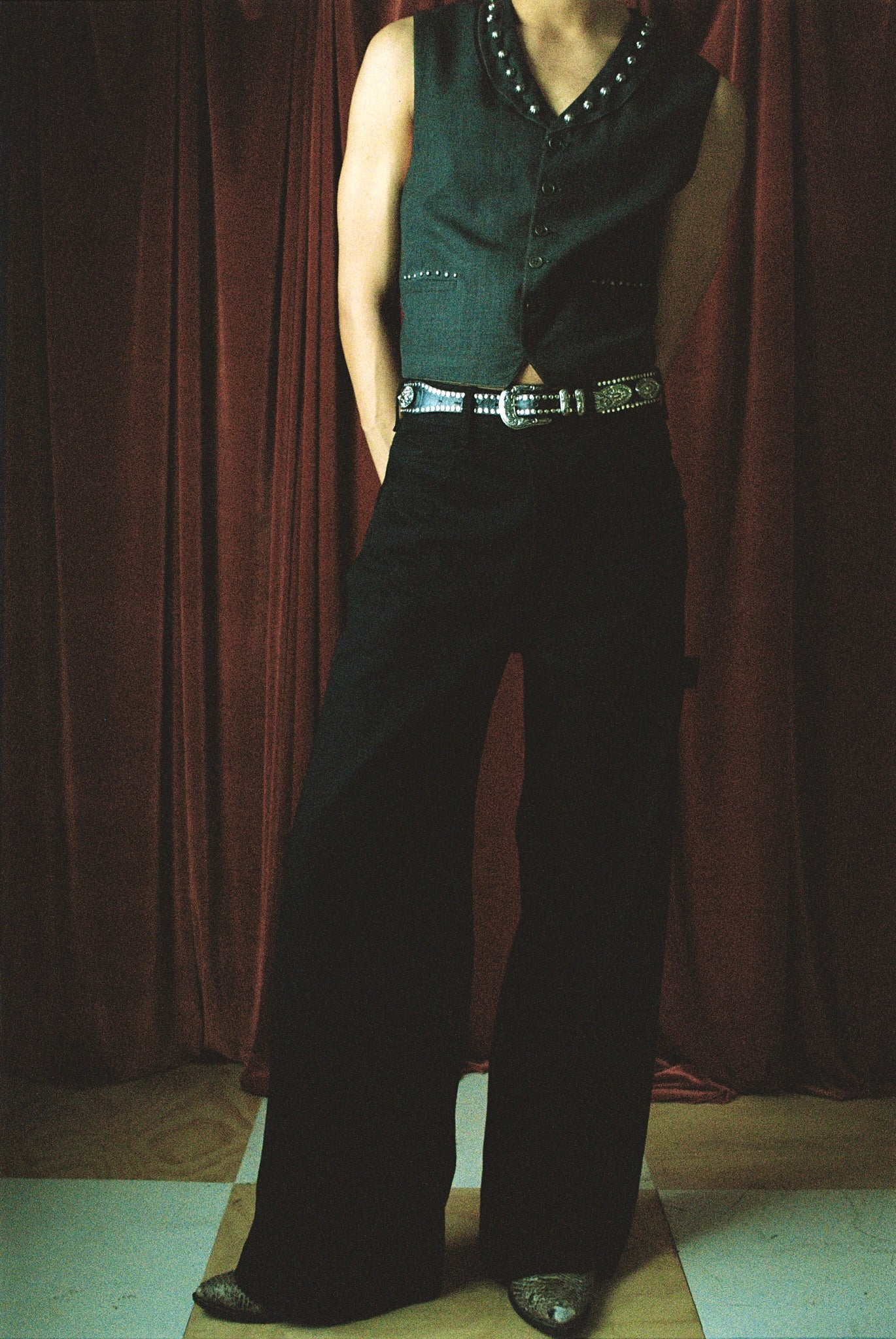 "Sidewinder" - Black Cone Denim